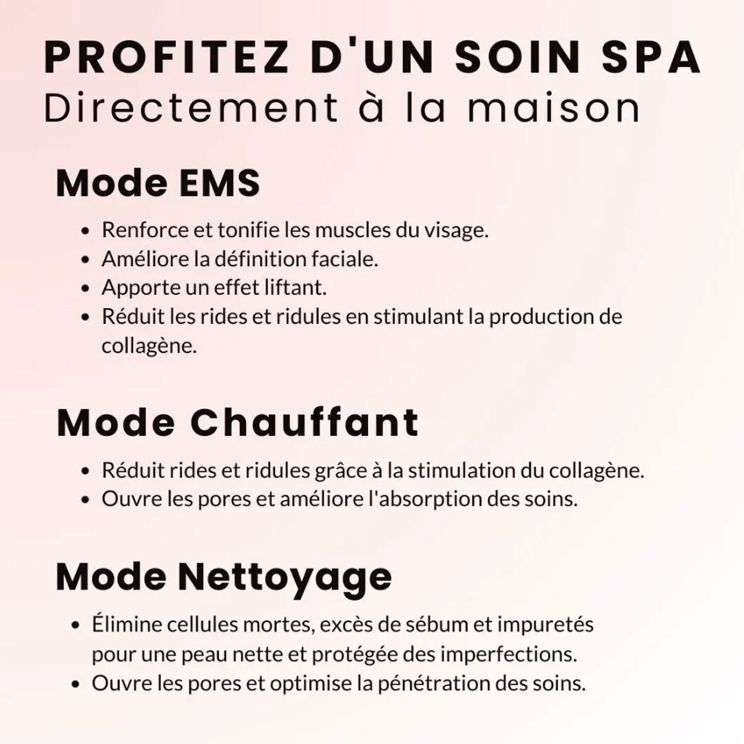 LenaSilk : Sculpteur facial LED 7 en 1