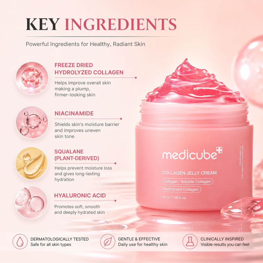 Medicube Collagen Jelly Cream 50ml FREE
