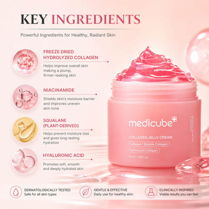 Medicube Collagen Jelly Cream 50ml FREE