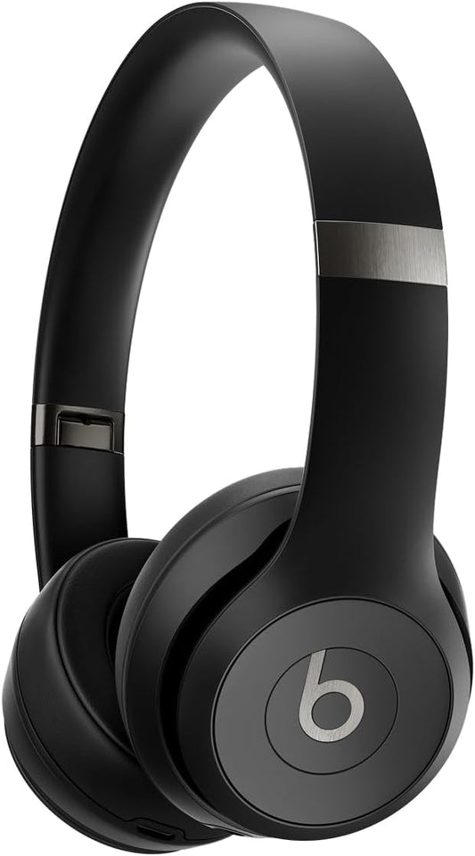 Wireless On-Ear Bluetooth Headphones, Up to 50-Hour Battery Life, Ultra-Lightweight Comfort, Powerful and Balanced Sound, Apple & Android Compatible - Matte Black