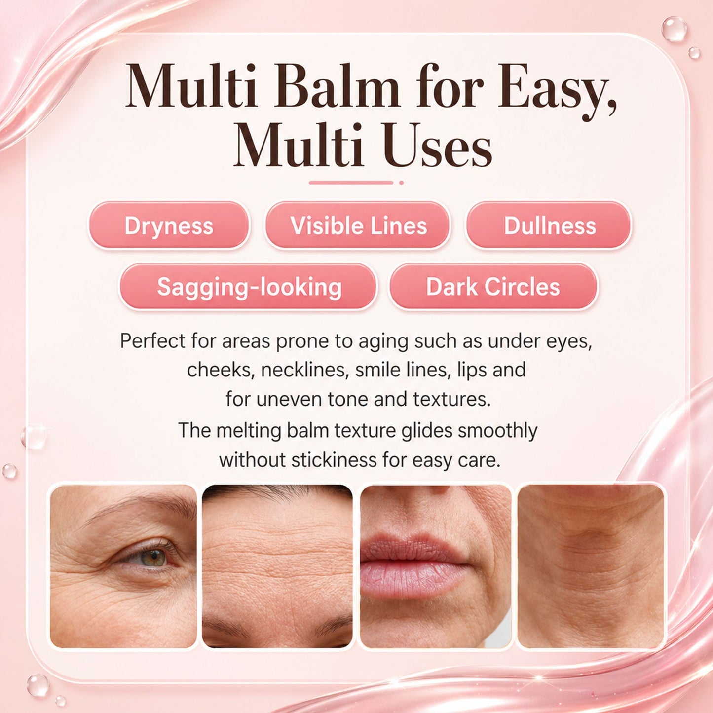Pink Collagen Volume Multi Balm for Soft, Smooth Lips