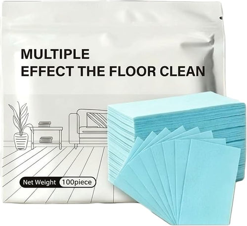 🎁 Last Day Sale 49% OFF 100 Piece Floor Cleaning Tablets Multi-Surface Cleaner, Water Soluble Floor Cleaner for Mopping,Measured Deep Cleaning Solution for Hardwood Laminate Tile Vinyl Glass(Blue)
