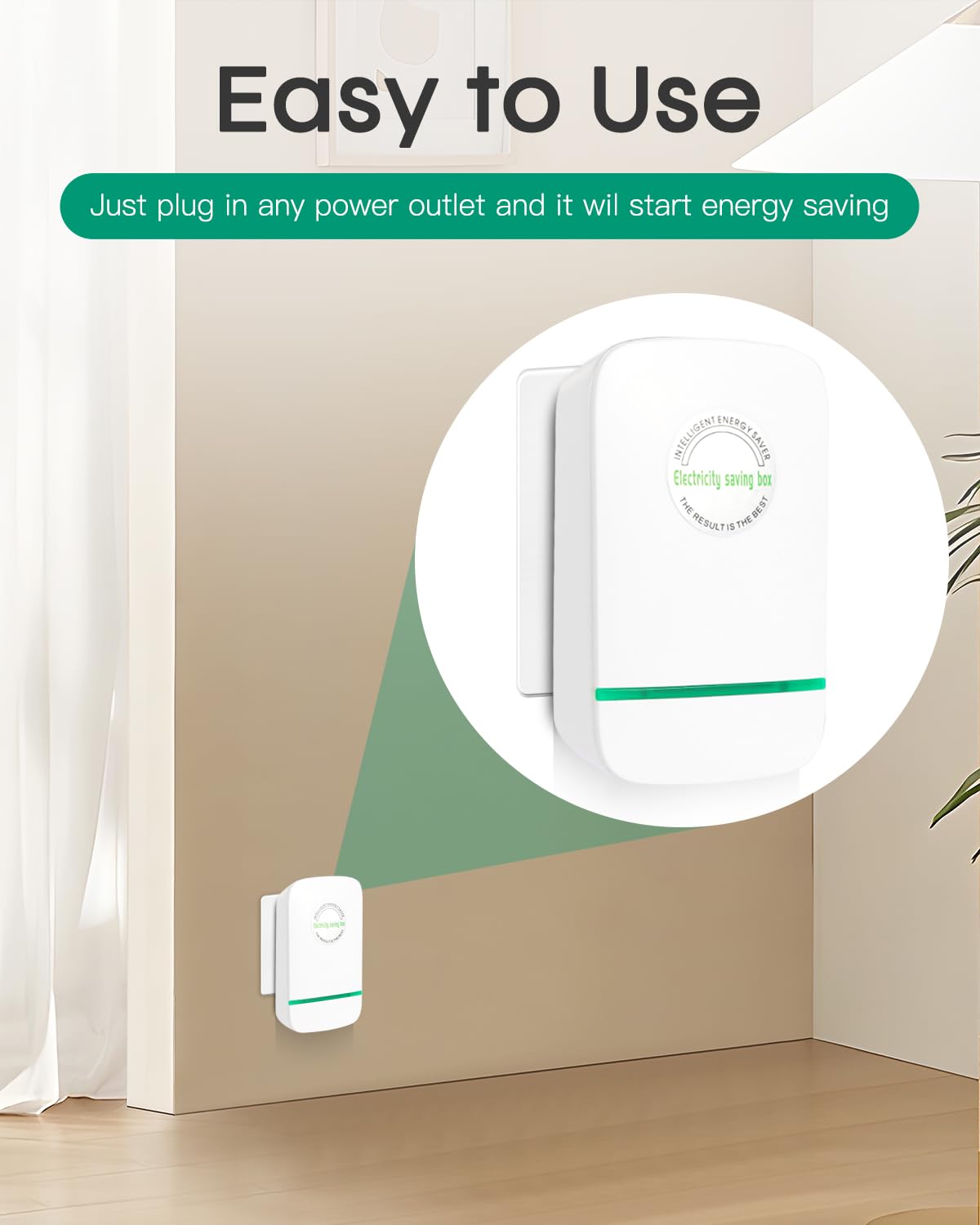 Stopwatt SmartPlug Device, Stop Watt Device Plug-in for Home & Office US Plug 90V-250V 30KW 4 Pack