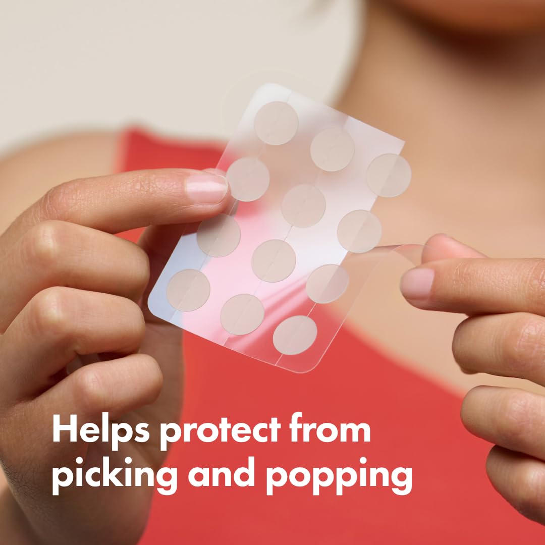 Hero Cosmetics - #1 Hydrocolloid Acne Pimple Patches for Face, Shrinking Zits & Whiteheads in 1 Use, Nighttime Spot Pimple Stickers for Face