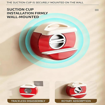 🔥🔥🔥Aesthetic No-Drill Power Strip Holder | Magnetic-Style Rotating Cord Organizer & Wall Fixer
