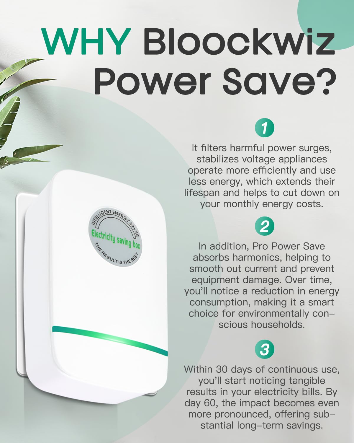 Stopwatt SmartPlug Device, Stop Watt Device Plug-in for Home & Office US Plug 90V-250V 30KW 4 Pack