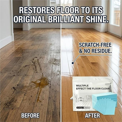 🎁 Last Day Sale 49% OFF 100 Piece Floor Cleaning Tablets Multi-Surface Cleaner, Water Soluble Floor Cleaner for Mopping,Measured Deep Cleaning Solution for Hardwood Laminate Tile Vinyl Glass(Blue)