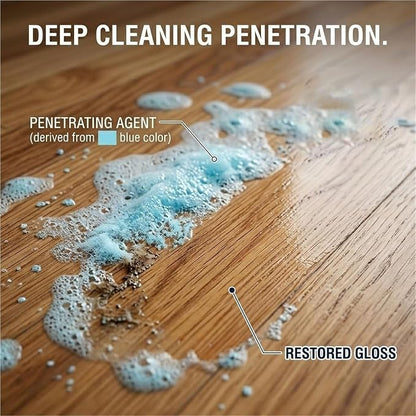 🎁 Last Day Sale 49% OFF 100 Piece Floor Cleaning Tablets Multi-Surface Cleaner, Water Soluble Floor Cleaner for Mopping,Measured Deep Cleaning Solution for Hardwood Laminate Tile Vinyl Glass(Blue)