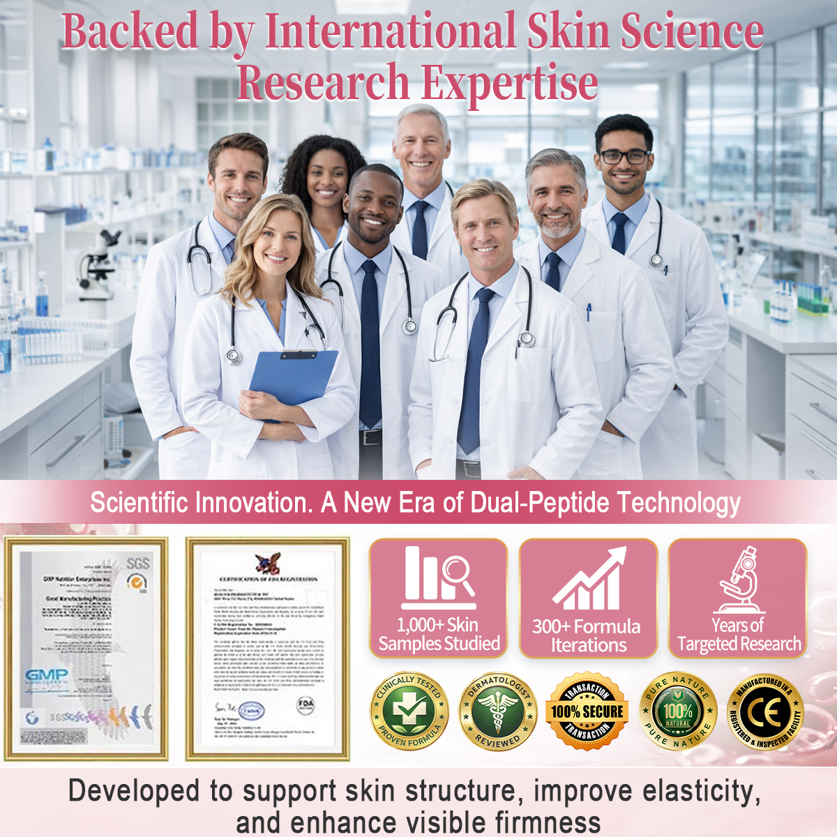 2𝐇𝐈𝐒𝐊𝐈𝐍® 𝐏𝐃𝐑𝐍 𝐏𝐢𝐧𝐤 𝐂𝐨𝐥𝐥𝐚𝐠𝐞𝐧 𝐒𝐭𝐞𝐦𝐋𝐢𝐟𝐭 𝐏𝐥𝐮𝐦𝐩𝐢𝐧𝐠 𝐌𝐮𝐥𝐭𝐢 𝐁𝐚𝐥𝐦 𝐟𝐨𝐫 𝐔𝐧𝐝𝐞𝐫-𝐄𝐲𝐞𝐬, 𝐍𝐞𝐜𝐤, 𝐅𝐨𝐫𝐞𝐡𝐞𝐚𝐝, 𝐒𝐦𝐢𝐥𝐞 𝐋𝐢𝐧𝐞𝐬,𝐅𝐢𝐫𝐦𝐢𝐧𝐠, 𝐋𝐢𝐟𝐭𝐢𝐧𝐠, 𝐅𝐮𝐥𝐥𝐞𝐫-𝐋𝐨𝐨𝐤𝐢𝐧𝐠 𝐂𝐮𝐫𝐯𝐞𝐬 & 𝐒𝐤𝐢𝐧 𝐂𝐨𝐦𝐟𝐨𝐫𝐭