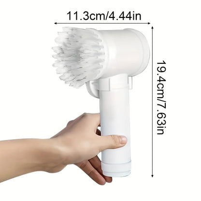 Electric Spin Scrubber Cordless Spin Scrubber with 5 Replaceable Brush Heads Electric Cleaning Brush Cleaning Tools